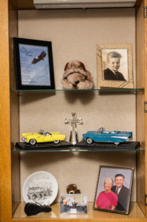 STM Interiors memorabilia cabinet