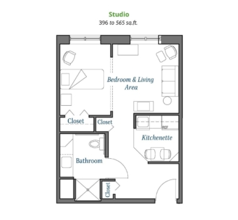 Studio Floor Plan