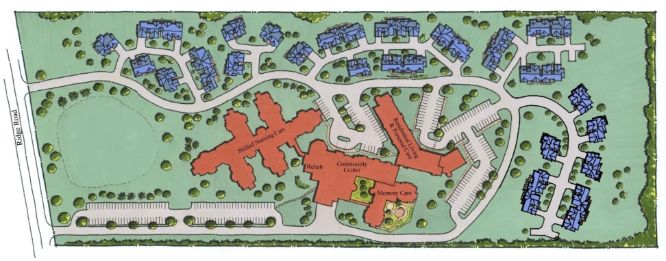 34 Carriage Homes Site Diagram 2022