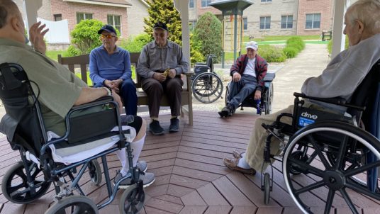 Men's Club Benefits New and Old Residents
